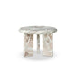 Dakota Nesting Coffee Table - Creamy Taupe Marble Solid