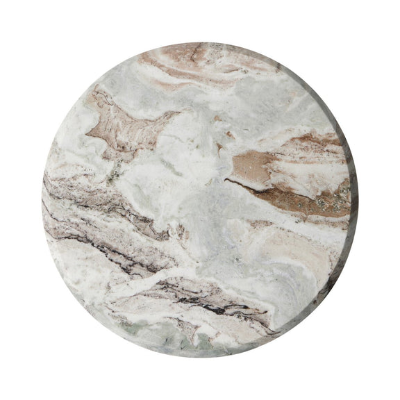 Dakota Nesting Coffee Table - Creamy Taupe Marble Solid