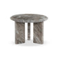 Dakota Nesting Coffee Table - Dark Taupe Marble Solid