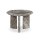 Dakota Nesting Coffee Table - Dark Taupe Marble Solid