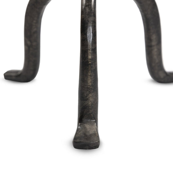 Jocelyn End Table - Raw Black Iron