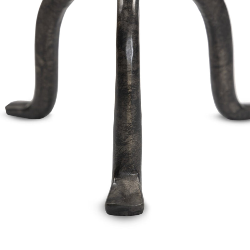 Jocelyn End Table - Raw Black Iron