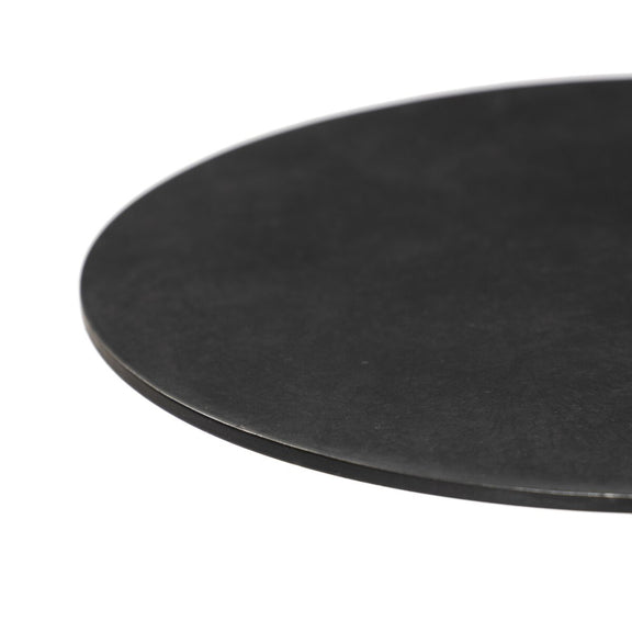 Jocelyn End Table - Raw Black Iron