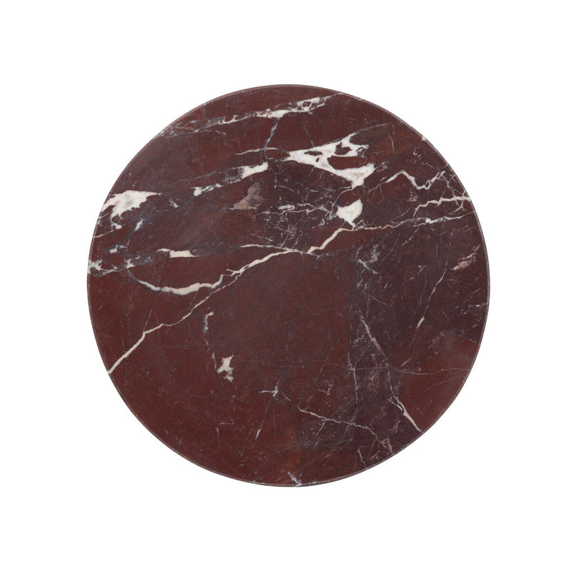 Jocelyn End Table - Cordovan Marble
