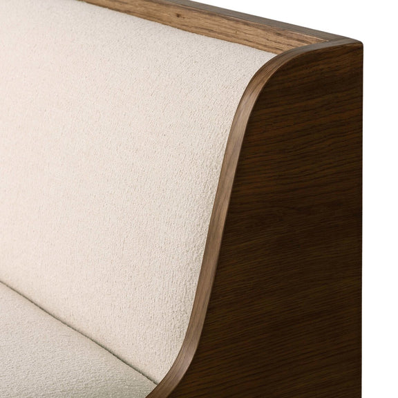 Priscilla Dining Bench - Crypton Wayfarer Snow