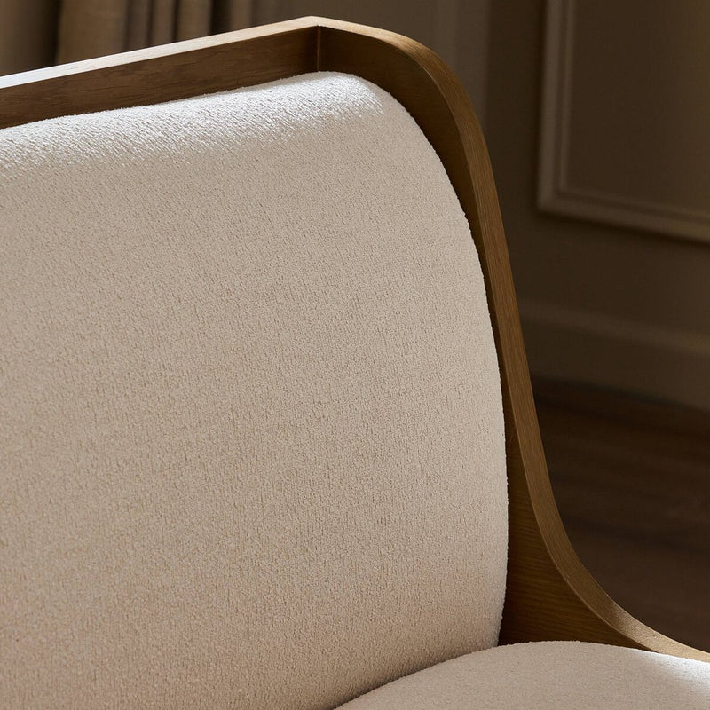 Priscilla Dining Bench - Crypton Wayfarer Snow