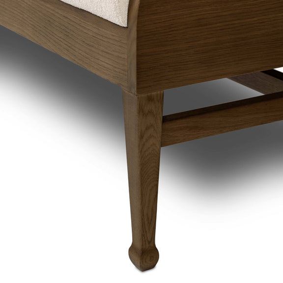 Priscilla Dining Bench - Crypton Wayfarer Snow
