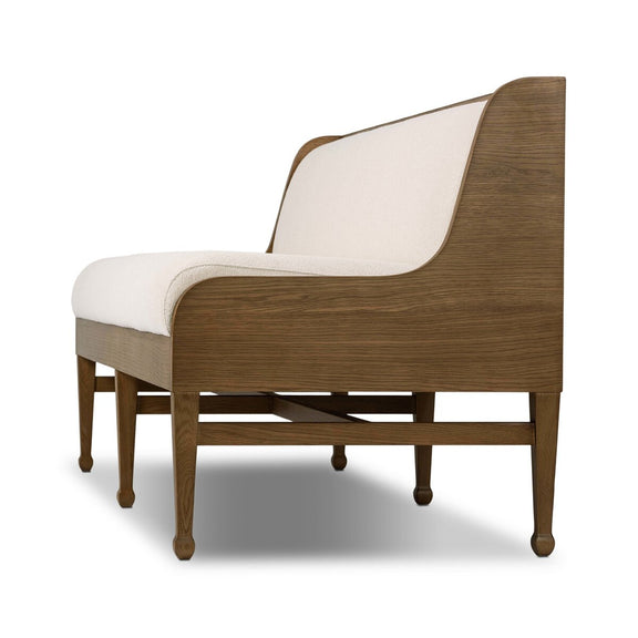 Priscilla Dining Bench - Crypton Wayfarer Snow