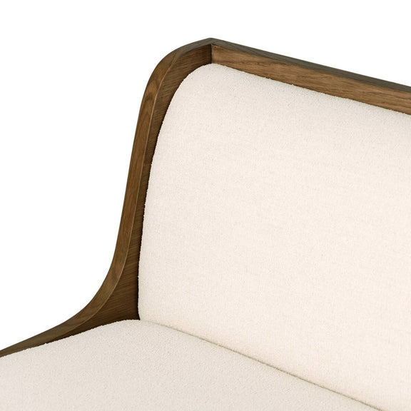 Priscilla Dining Bench - Crypton Wayfarer Snow