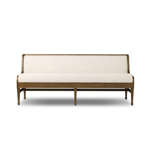 Priscilla Dining Bench - Crypton Wayfarer Snow