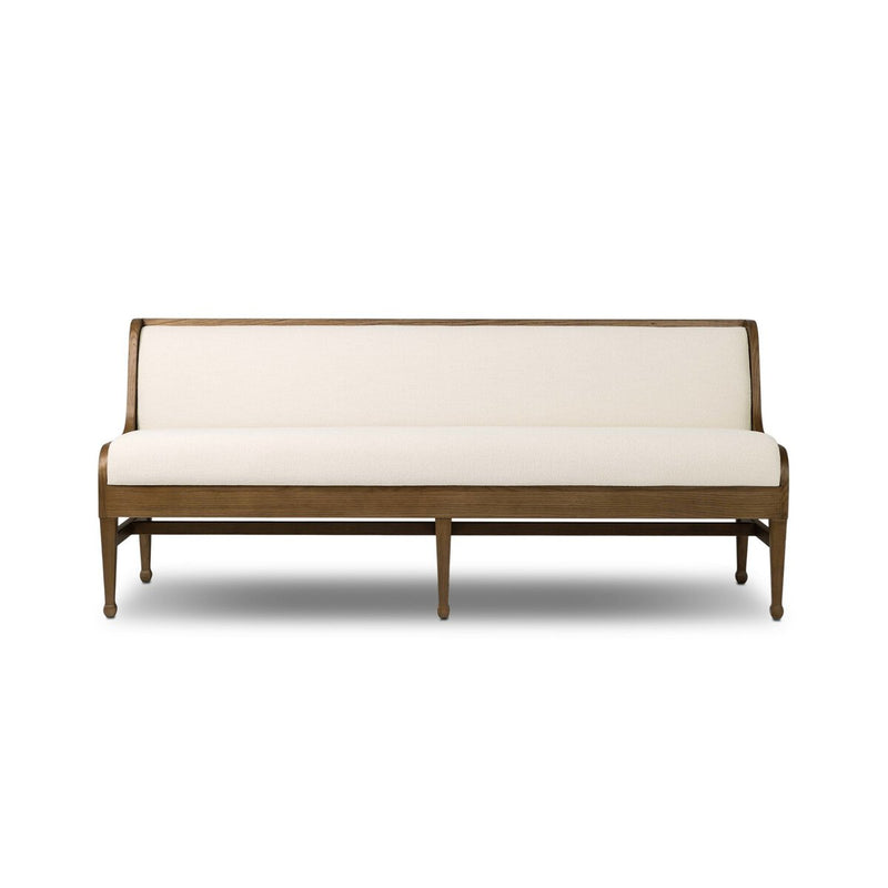 Priscilla Dining Bench - Crypton Wayfarer Snow