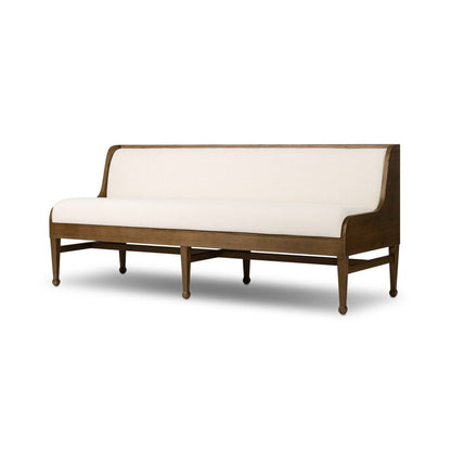Priscilla Dining Bench - Crypton Wayfarer Snow