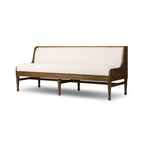 Priscilla Dining Bench - Crypton Wayfarer Snow
