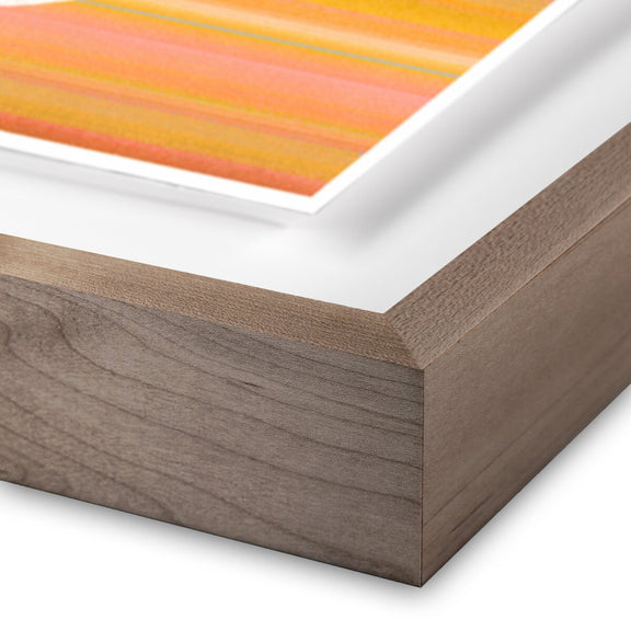 Harmony I by David Grey - Rustic Walnut