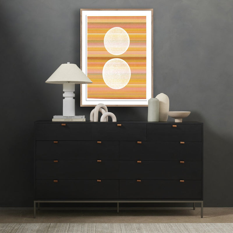Harmony I by David Grey - Rustic Walnut