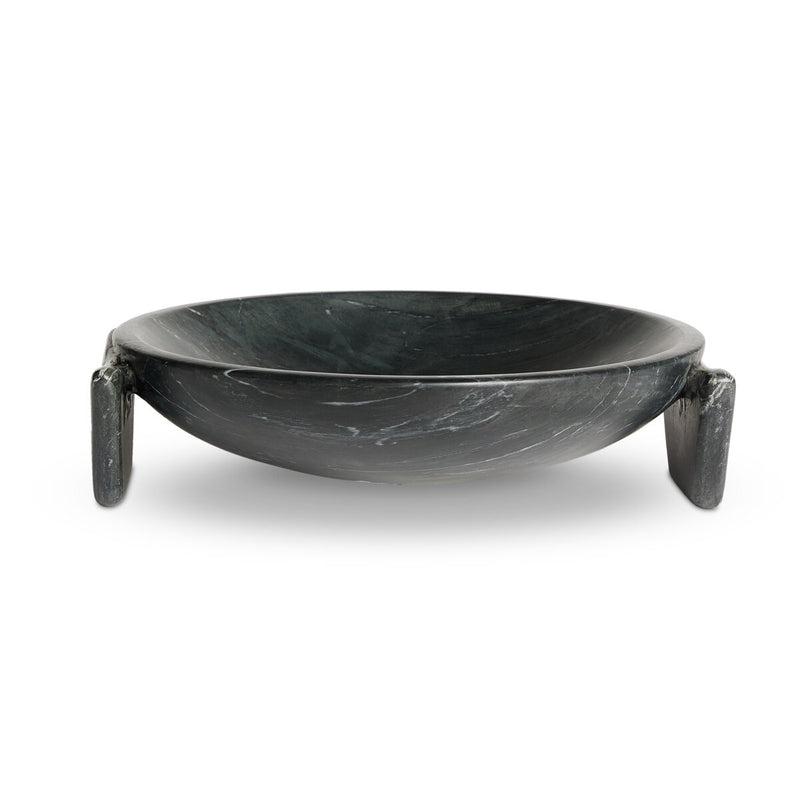 Cradle Bowl - Black Marble