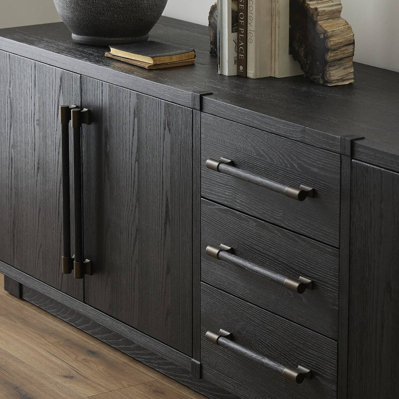 Adolfo Sideboard - Modern Black Ash