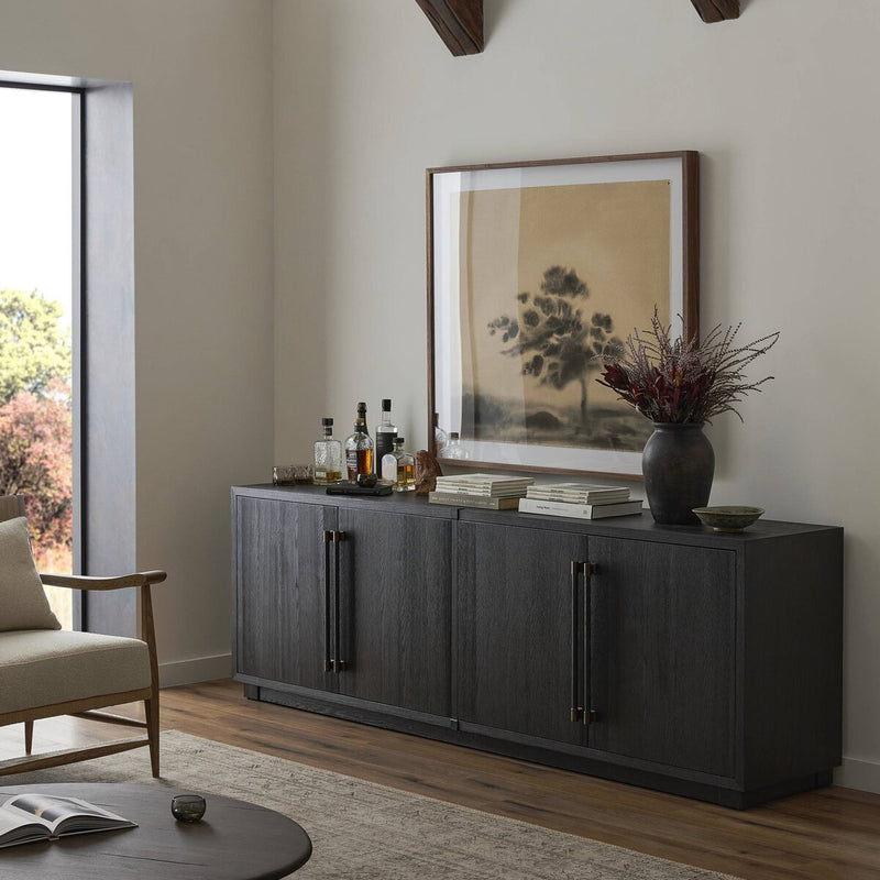 Adolfo Sideboard - Modern Black Ash