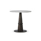Goetz Bistro Table - Honed White Marble