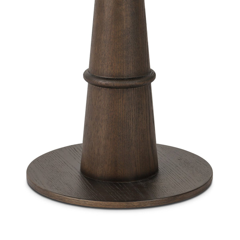 Goetz Bistro Table - Warm Grey Marble