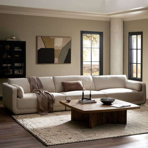 Toland 3-Piece Sectional - Palma Cream