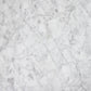 Six Beers Table - Honed White Marble