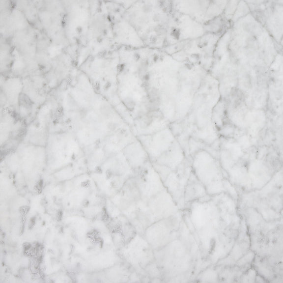 Six Beers Table - Honed White Marble