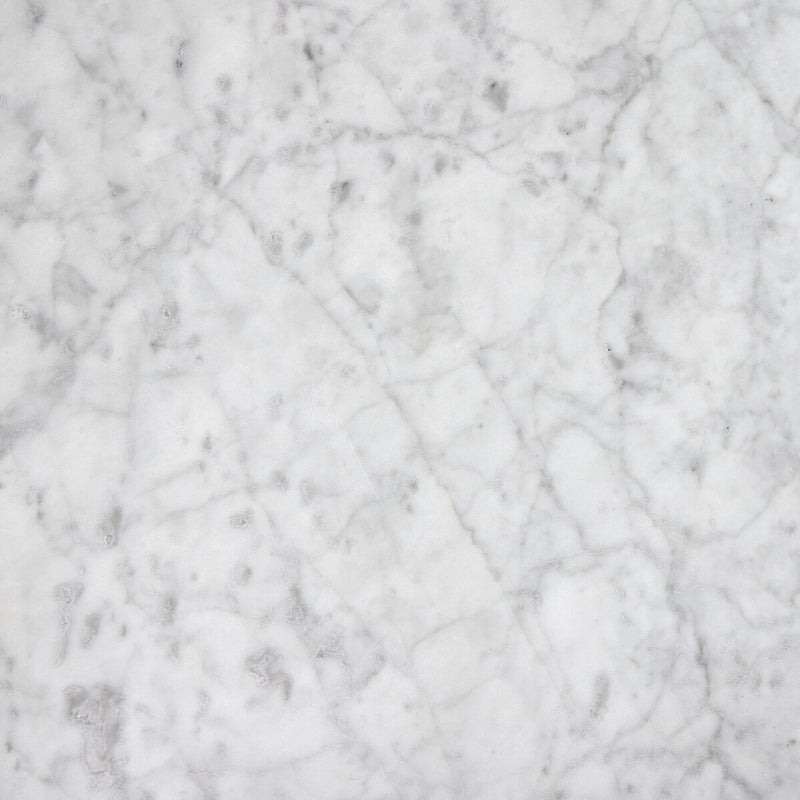 Six Beers Table - Honed White Marble