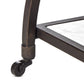 Six Beers Table - Honed White Marble