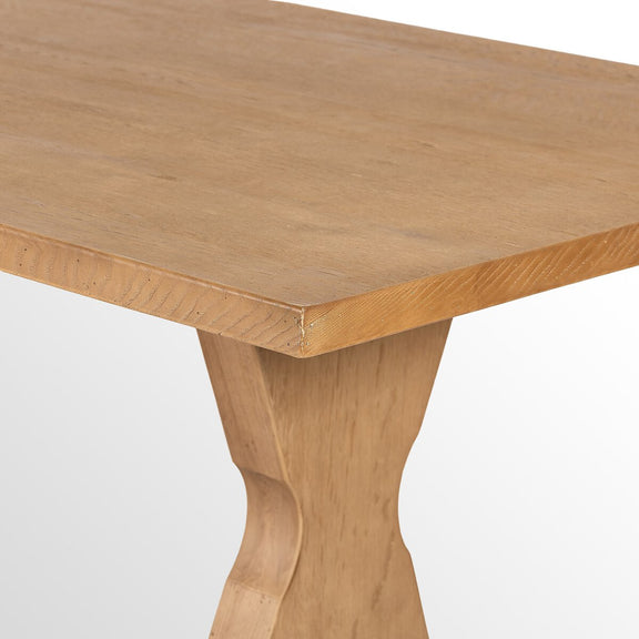 Idella Extension Dining Table - Worn Oak Veneer