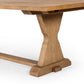 Idella Extension Dining Table - Worn Oak Veneer