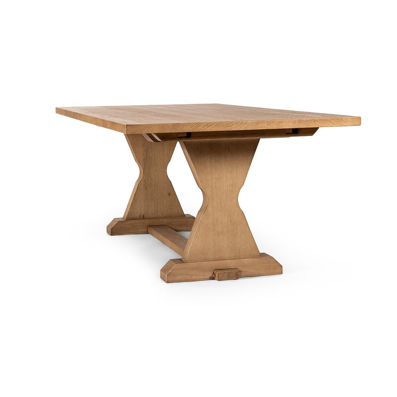Idella Extension Dining Table - Worn Oak Veneer