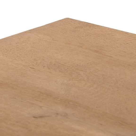 Idella Extension Dining Table - Worn Oak Veneer