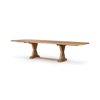 Idella Extension Dining Table - Worn Oak Veneer