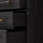 Adolfo Nightstand - Modern Black Ash