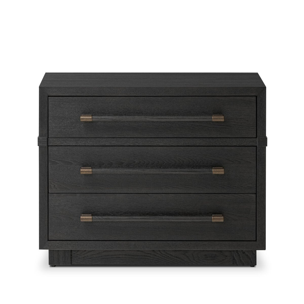 Adolfo Nightstand - Modern Black Ash