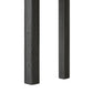Oman Console Table - Rustic Black Veneer