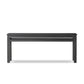 Oman Console Table - Rustic Black Veneer
