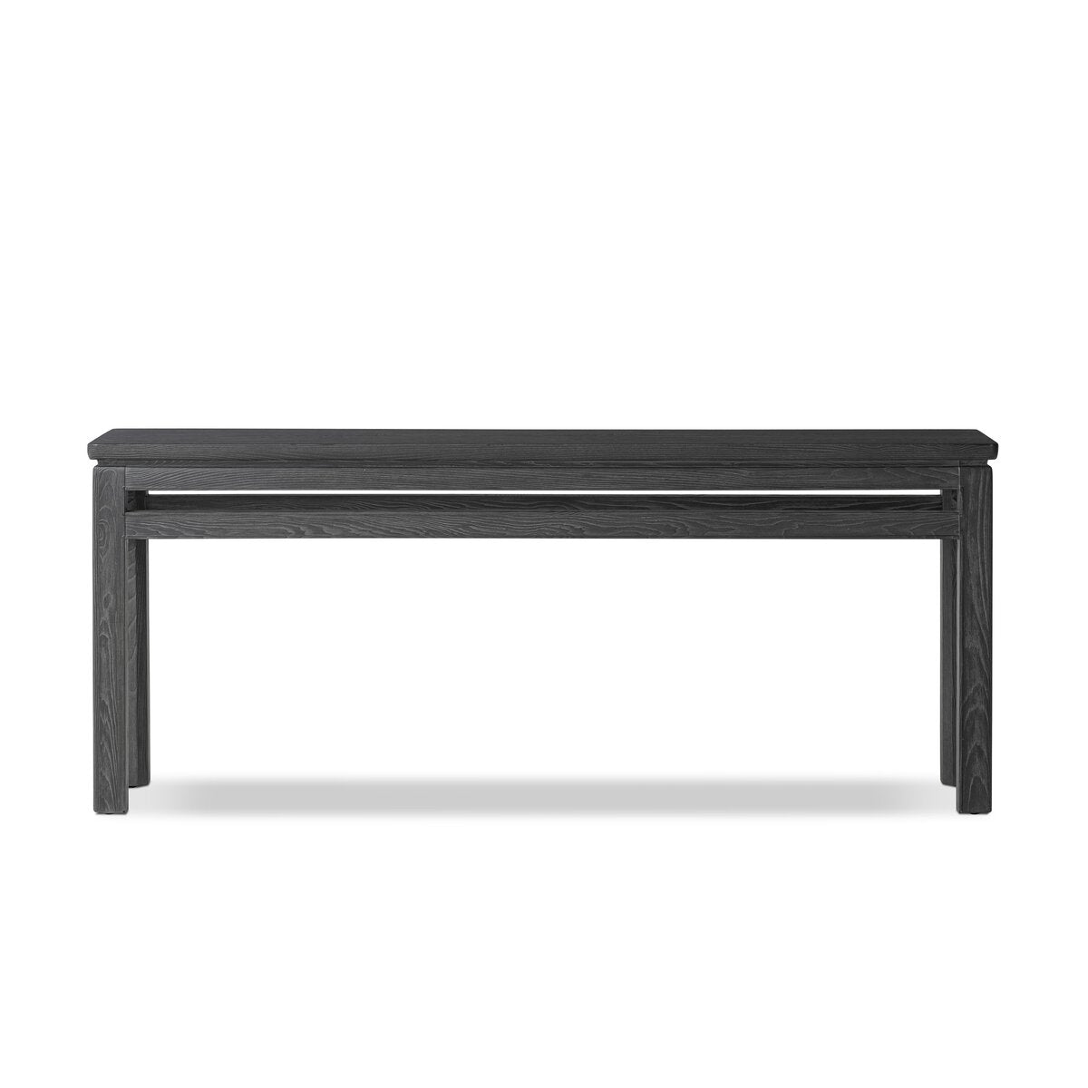 Oman Console Table - Rustic Black Veneer