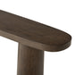 Valen Console Table - Rustic Brown Oak Veneer
