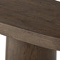 Valen Console Table - Rustic Brown Oak Veneer
