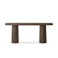 Valen Console Table - Rustic Brown Oak Veneer