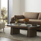 Valen Coffee Table - Rustic Brown Oak Veneer