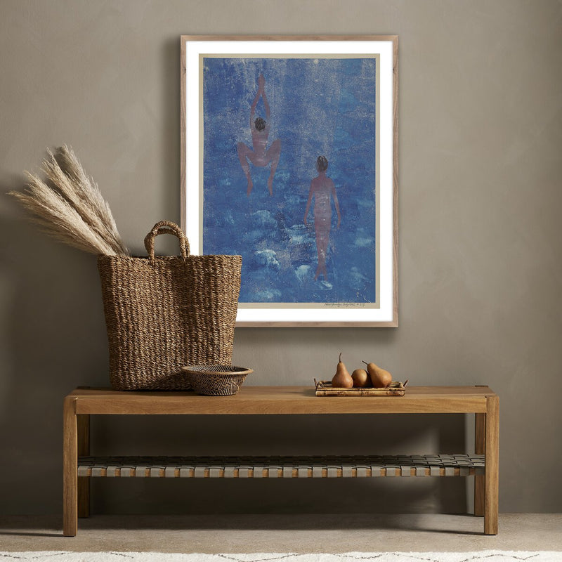 Swimmers by Pepi Sprohge - Rustic Walnut