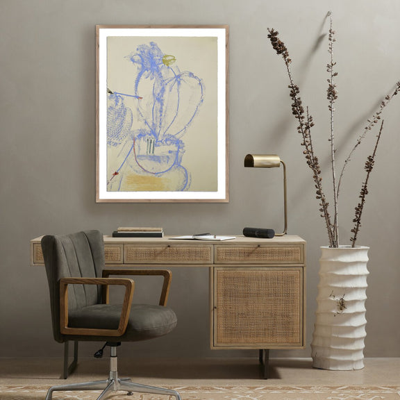 Rubbings 1 by Fox Studios - Rustic Walnut
