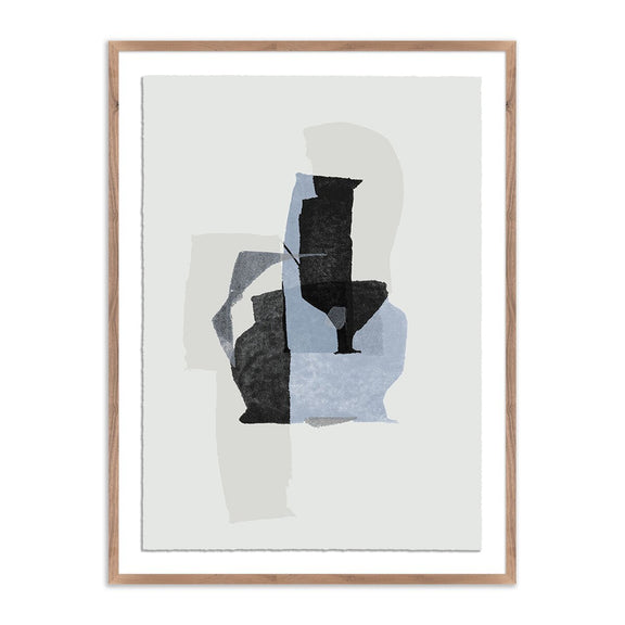 Monoprint 2 by Fox Studios - Rustic Walnut Floater
