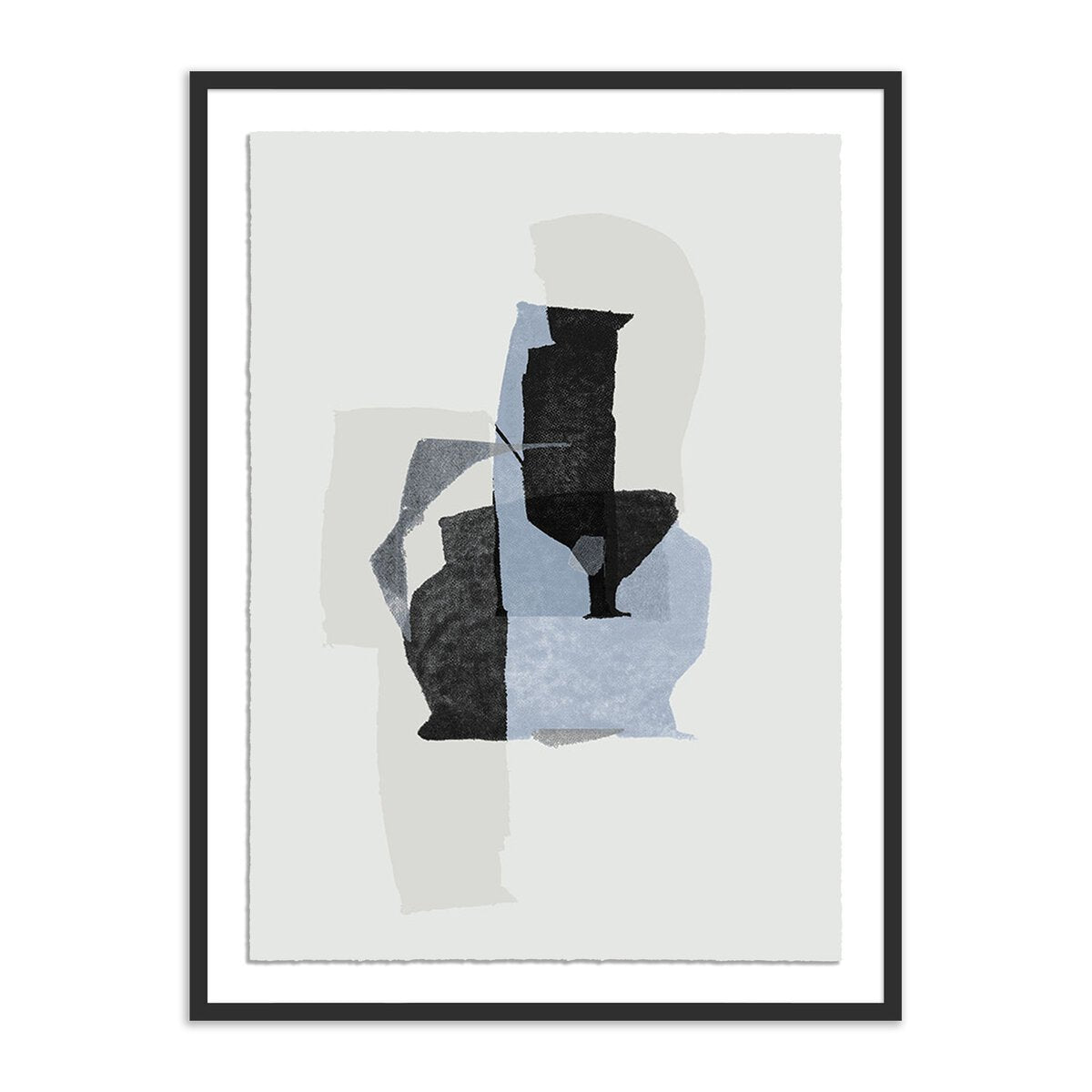 Monoprint 2 by Fox Studios - Black Maple Floater