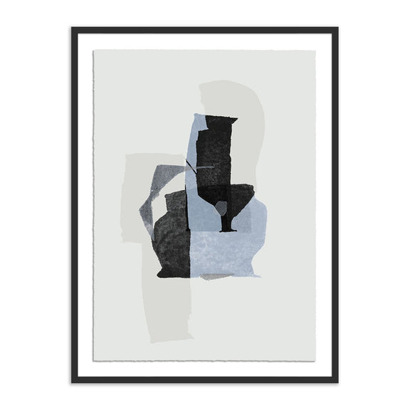 Monoprint 2 by Fox Studios - Black Maple Floater