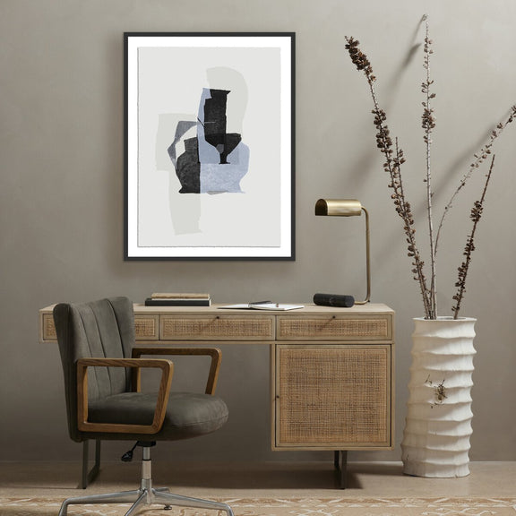 Monoprint 2 by Fox Studios - Black Maple Floater