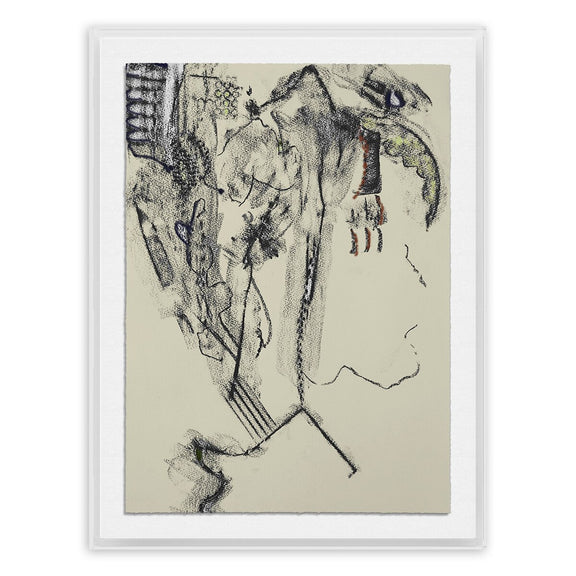 Rubbings 5 by Fox Studios - Grey Acrylic Shadow Box